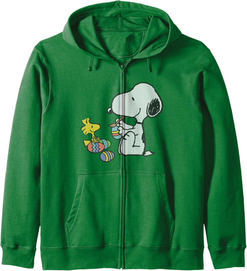 Peanuts Snoopy and Woodstock Ostereier Kapuzenjacke