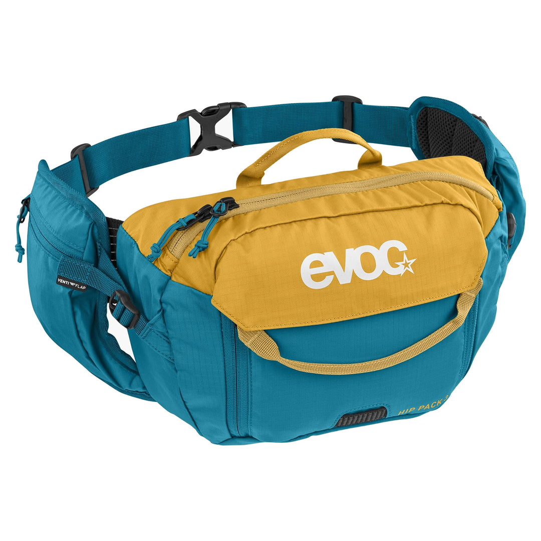 EVOC HIP Pack 3 und HIP Pack PRO 3 Hüfttasche Bauchtasche für Bike-Touren &amp; Trails (3L Fassungsvermö