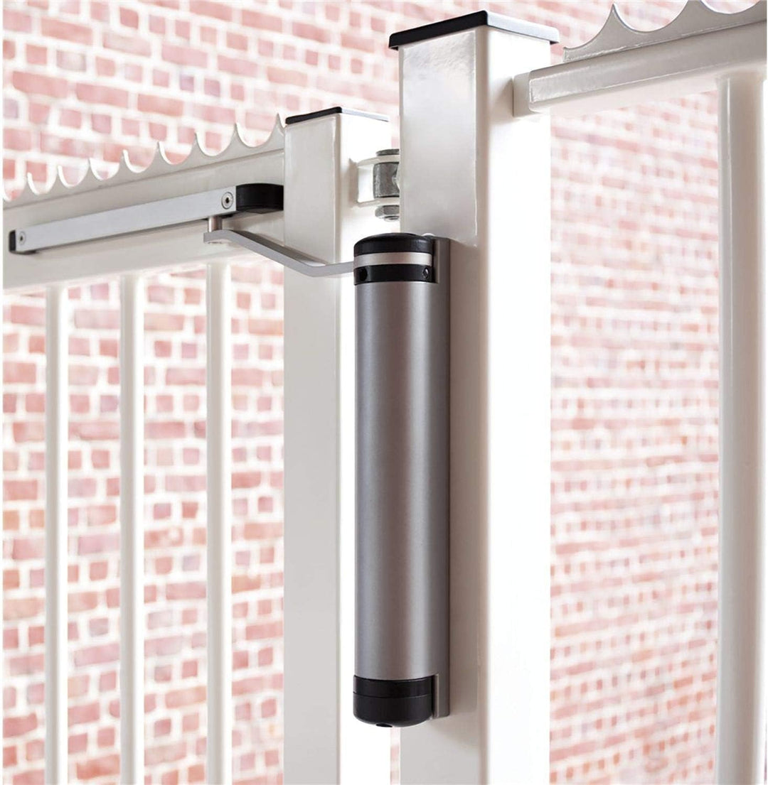 LOCINOX ZILV Türschliesser Lion, für Türen bis zu 75 kg, Aluminium silberfärbig, Silber
