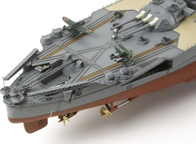 TAMIYA 78025 - WWII Yamato, Version 2005 – japanisches Super-Schlachtschiff, Massstab 1:350, XXL Mod