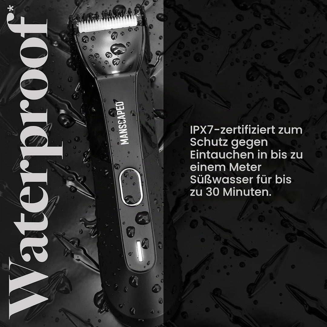 MANSCAPED™ The Perfect Duo 4.0 Contains The Lawn Mower™ 4.0 Waterproof Electric Groin Hair Trimmer a