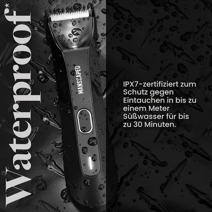 MANSCAPED™ The Perfect Duo 4.0 Contains The Lawn Mower™ 4.0 Waterproof Electric Groin Hair Trimmer a