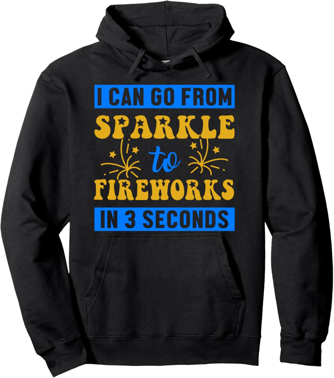 Rakete Pyrotechnik Knaller Explosion Pyromane Pullover Hoodie