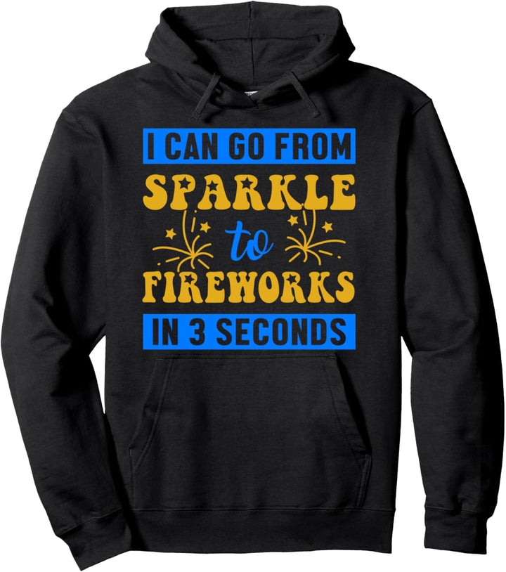 Rakete Pyrotechnik Knaller Explosion Pyromane Pullover Hoodie