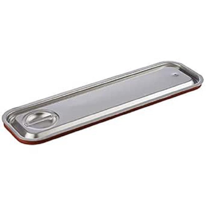 APS 80028 GN 2/4 Transport-Steck-Deckel, Silikondichtung, Griffmulde und Loch gegen Unterdruck, nich