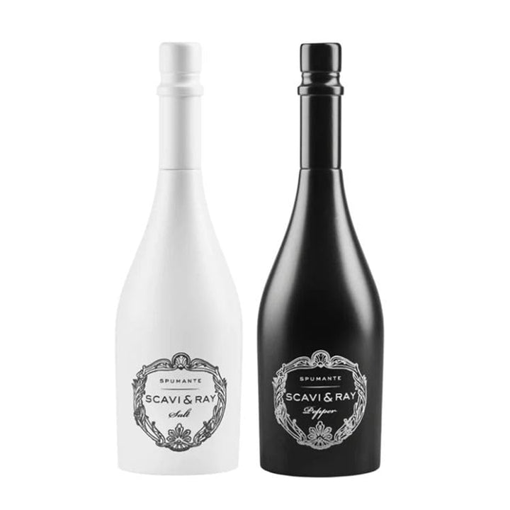 SCAVI & RAY XXL Salz- und Pfeffermühlen Set in Flaschenform - Original SCAVI & RAY Merchandise - Hoc