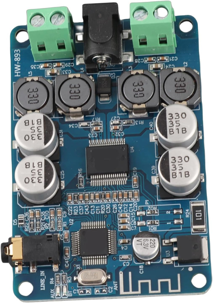 Audio-Leistungsverstärkerplatine TDA7492P Bluetooth V2.1 Dual Channel 2x25W Amplifier mit AUX Interf