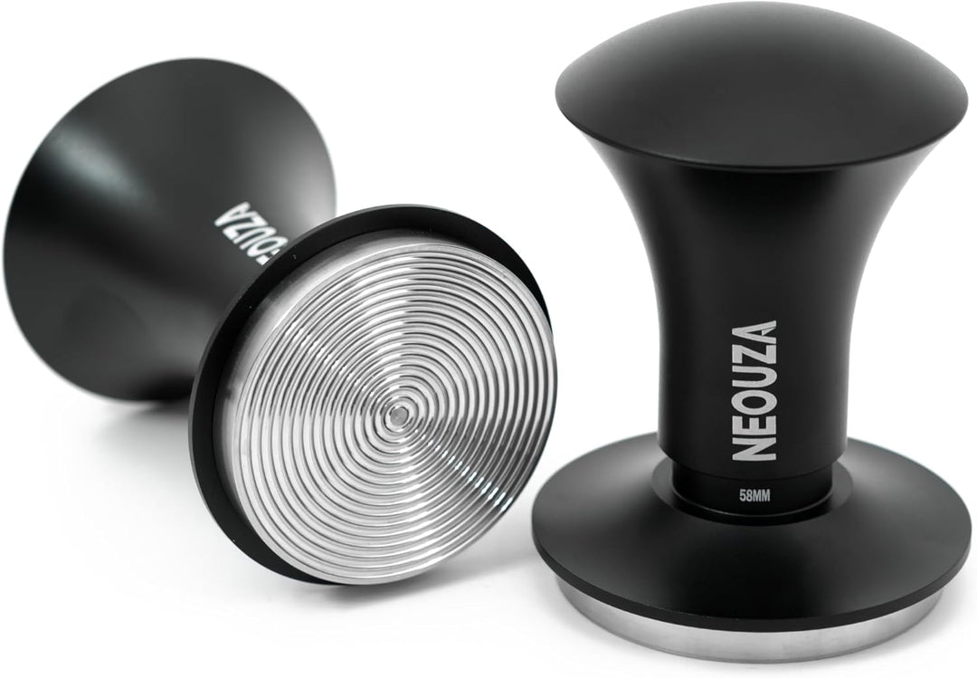 NEOUZA Espresso Tamper V2 Dual Calibrated Spring Loaded for Coffee Machine Siebträger, Anti Pressure