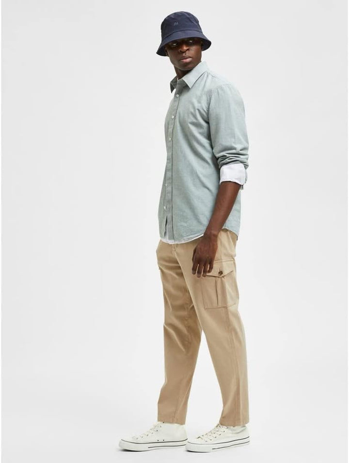 SELECTED HOMME Herren Hose 29W / 32L Chinchilla, 29W / 32L Chinchilla