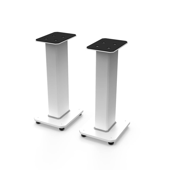 Kanto SX22W Universal Fillable Speaker Floor Stands for Bookshelf Speakers | 22" Tall | Dedicated Ca