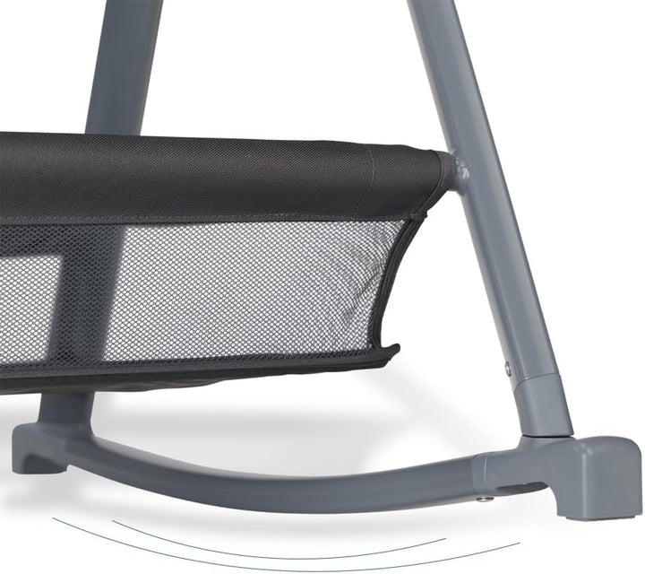 Maxi-Cosi Iora Plus Baby Stubenbett, 0-6M (9 kg), Klappbares und Leichtes Beistellbett Baby, Schauke