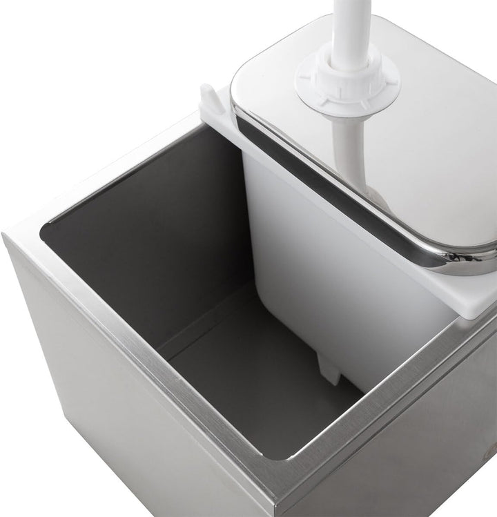 GastroHero Saucenspender 2x 2 Liter – Dosierpumpe PP für Saucen, Ketchup, Mayonnaise, Dressings &amp; Fl