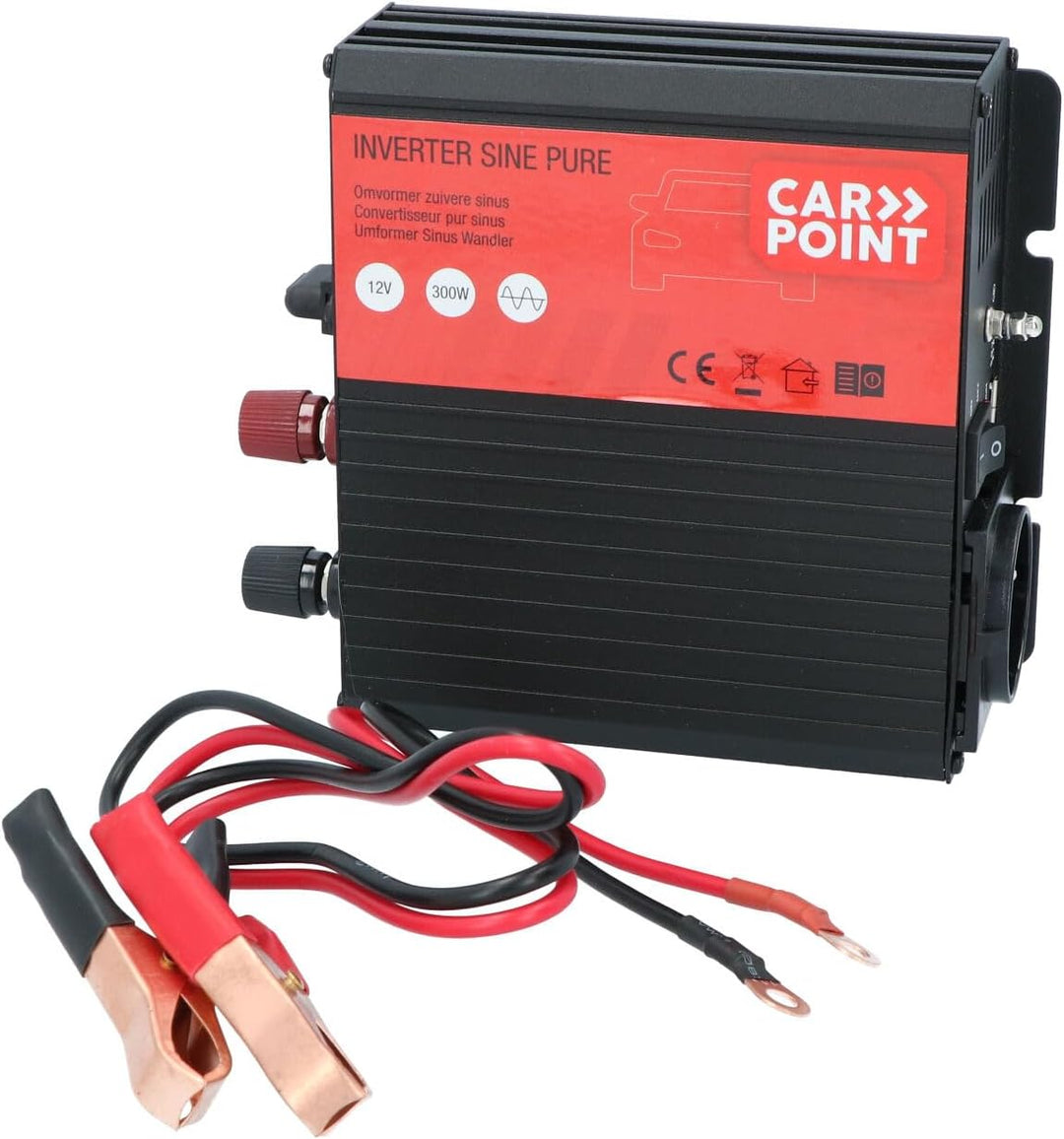 Carpoint Reiner Sinus Spannungswandler 12V>230V 300W, 300W
