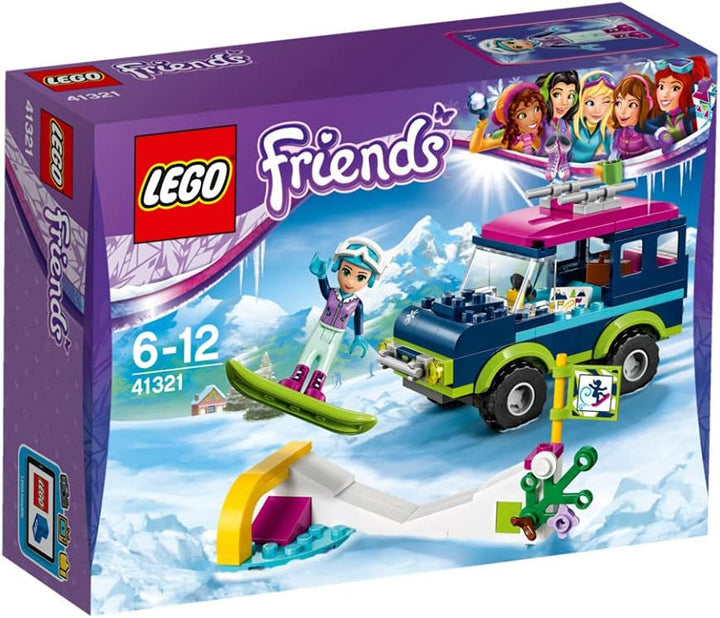 LEGO Friends 41321 - "Geländewagen im Wintersportort Konstruktionsspiel, bunt