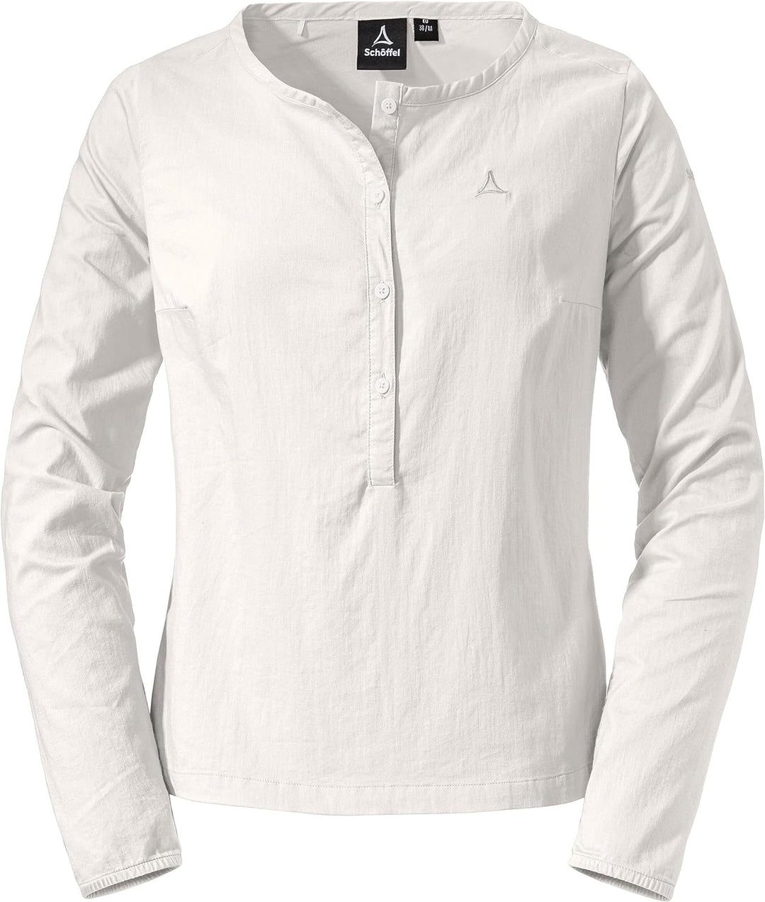 Schöffel Damen Catania Bluse 36 Whisper White, 36 Whisper White