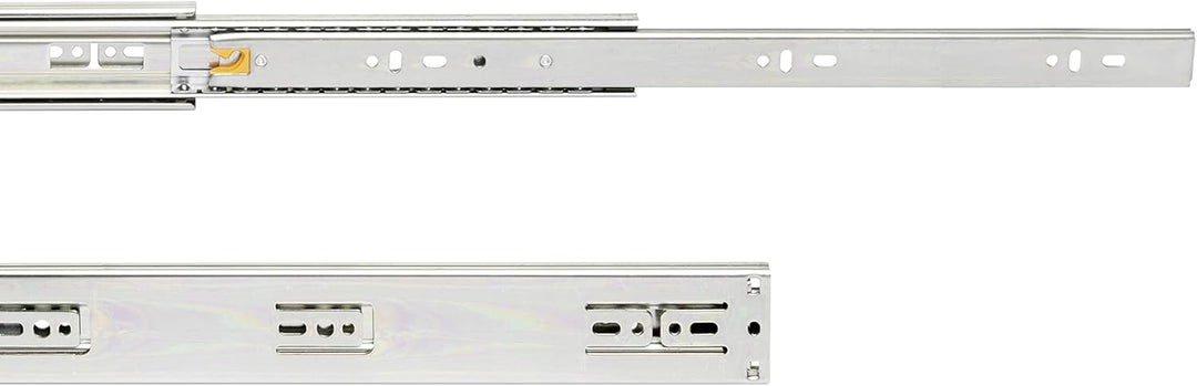 Emuca - Schubladenschienen kugellager 45mm x 500mm, Set aus 1 Paar aus schubladenauszug Vollauszug m