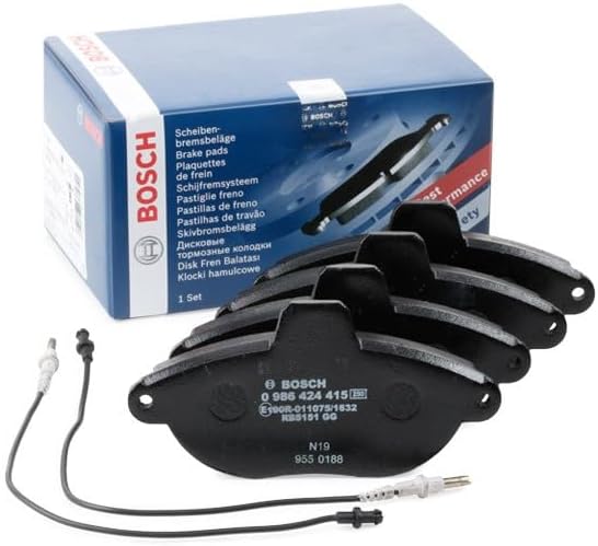 Bosch BP205 Bremsbeläge - Vorderachse - ECE-R90 Zertifizierung - vier Bremsbeläge pro Set