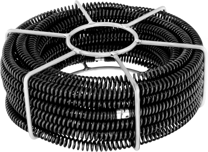 MSW Motor Technics Rohrreinigungsspiralen Set MSW-CABLE SET 1 (6 Spiralenelemente je 2,45 m, Anschlu