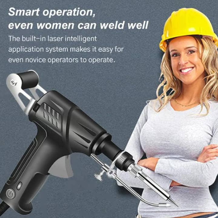 Internally Heated Industrial Laser Welding Tools, Multi-Function Soldering Iron Soldering Gun Set, A