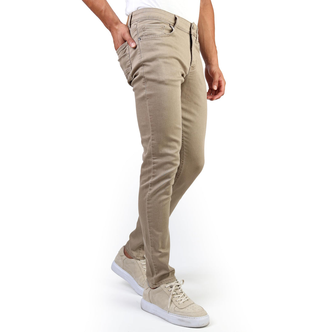 HALAT'S Herren Jeans Slim Fit - Baumwolle Jeanshose Stretch für Herren mit Schlanke Elastizität 36W