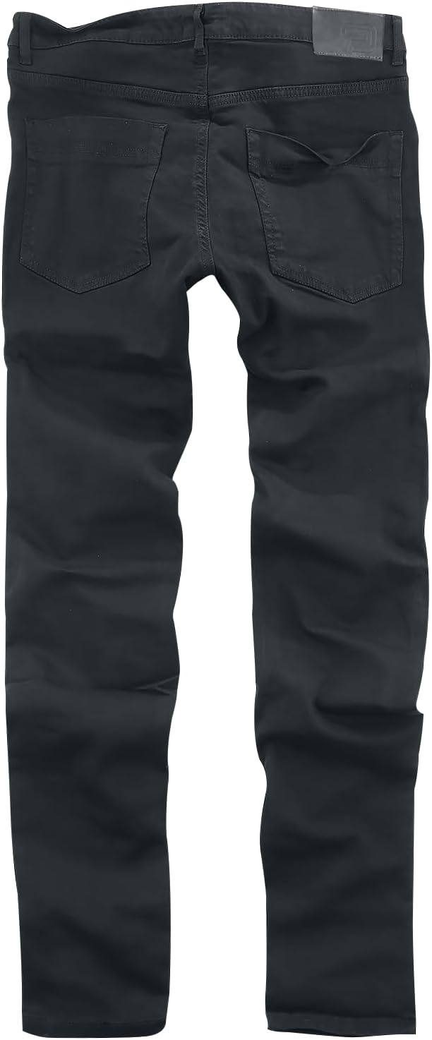 RED by EMP Herren Schwarze Skinny Jeans W31L34