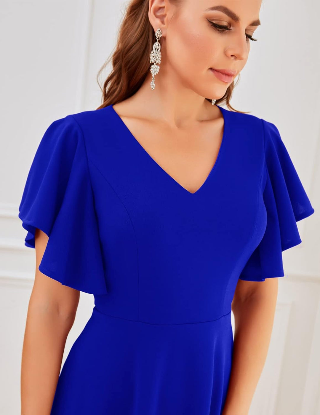 bridesmay Damen Kleider Vintage Kleider 50er Jahre Rockabilly A Line Cocktailkleid Abendkleider Eleg