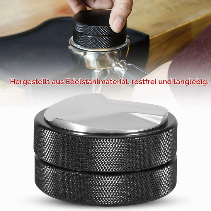 Zerodis 51mm Kaffee Tamper Edelstahl Rostfrei Barista Espresso Tampers Kaffeebohne Presswerkzeug Sol