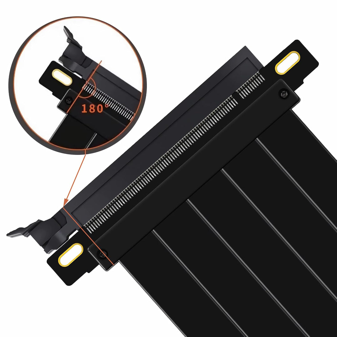 P50CS GPU PCI Express PCIE 3.0 x16 Riser Extender Karte Adapter Verlängerung – 25cm Stromkabel – Hoc