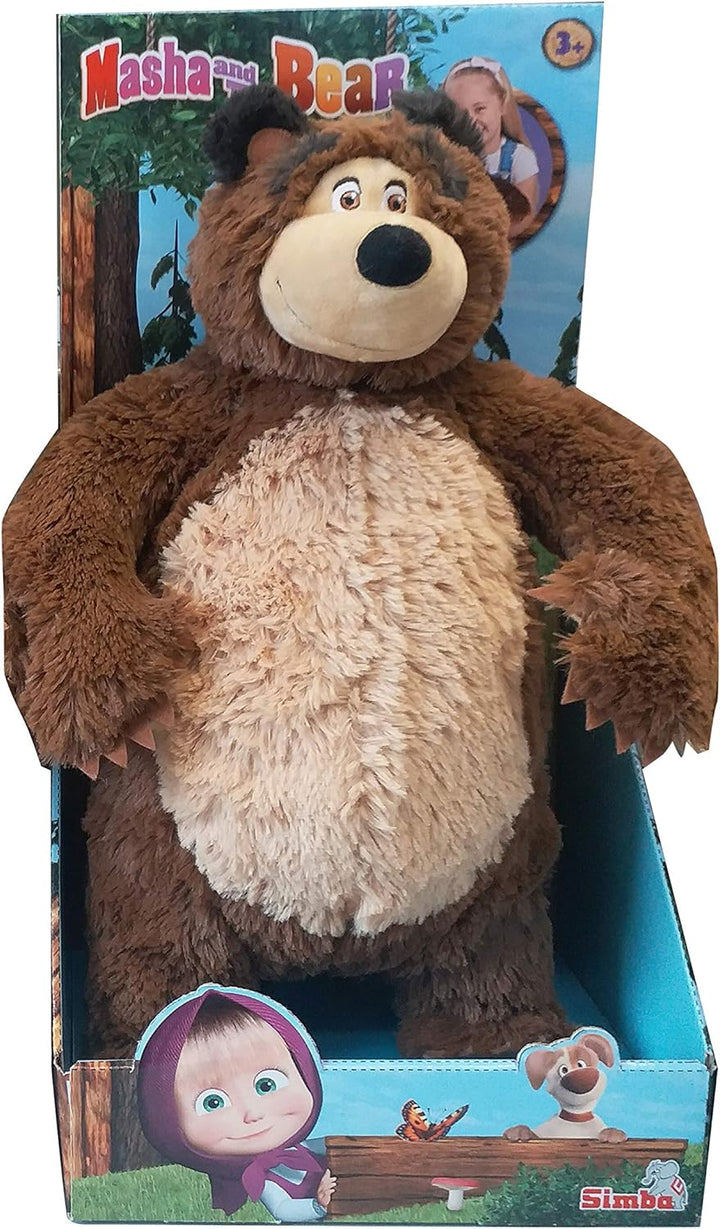 Simba Masha Bär 109301066 Plüschtier Misha, 40 cm, ab 3 Jahre Modern, Modern