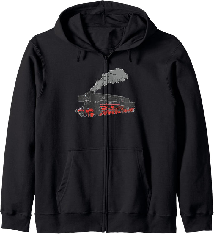 Dampflok Baureihe 52 Vintage BR 52 Kapuzenjacke
