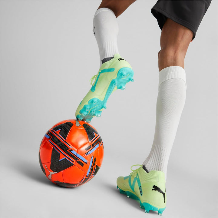 PUMA Future Match Firm Ground / Artificial Ground 44 EU Fast Yellow Puma Black Electric Peppermint,