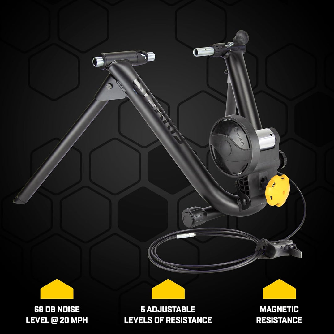Saris Magnetischer und Magnetischer Plus Indoor Fahrradtrainer, Magnetischer Widerstand, Kompatibel