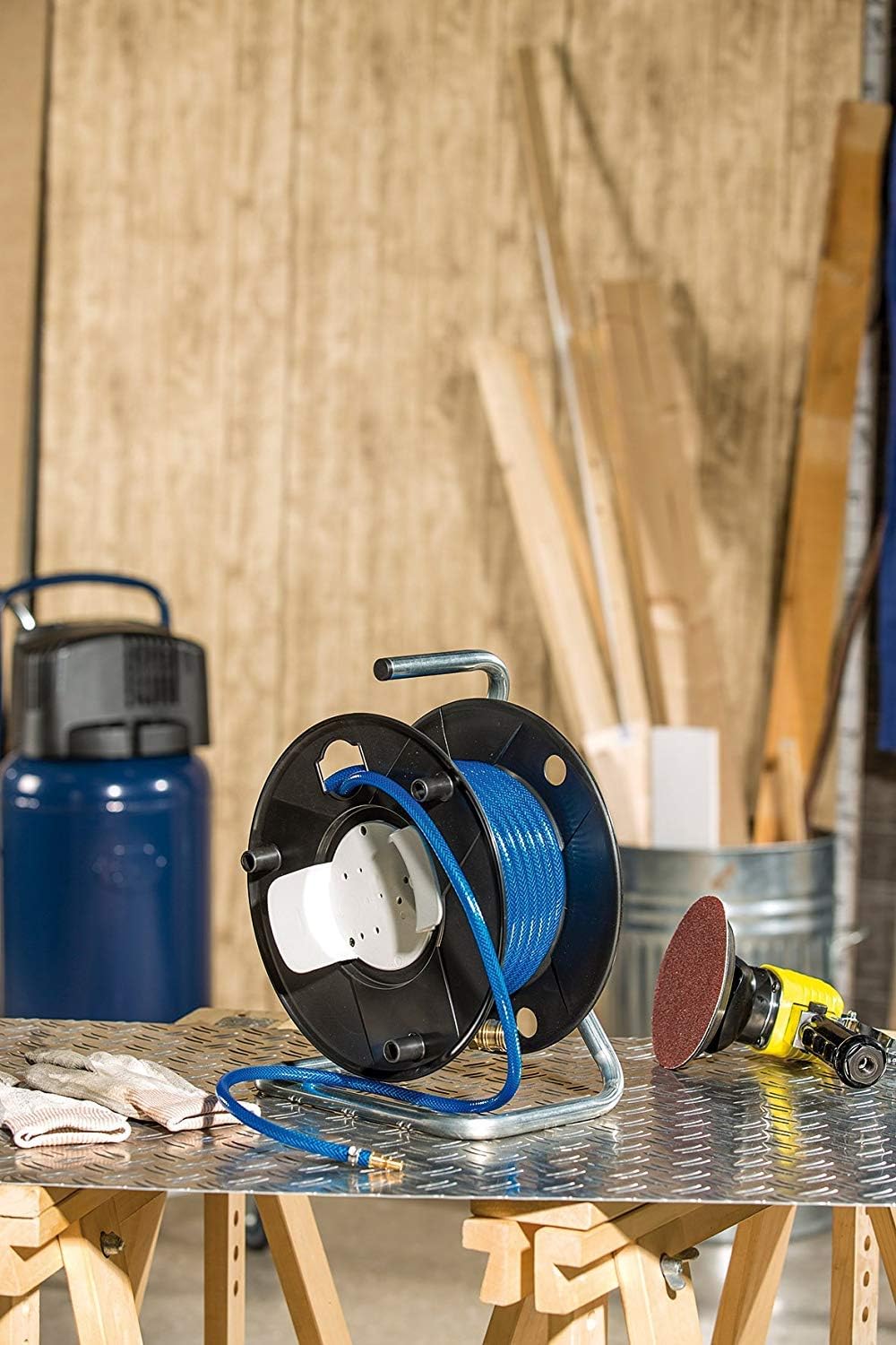 Brennenstuhl Druckluftschlauchtrommel Standard 20m, 1127020 (2er Pack)