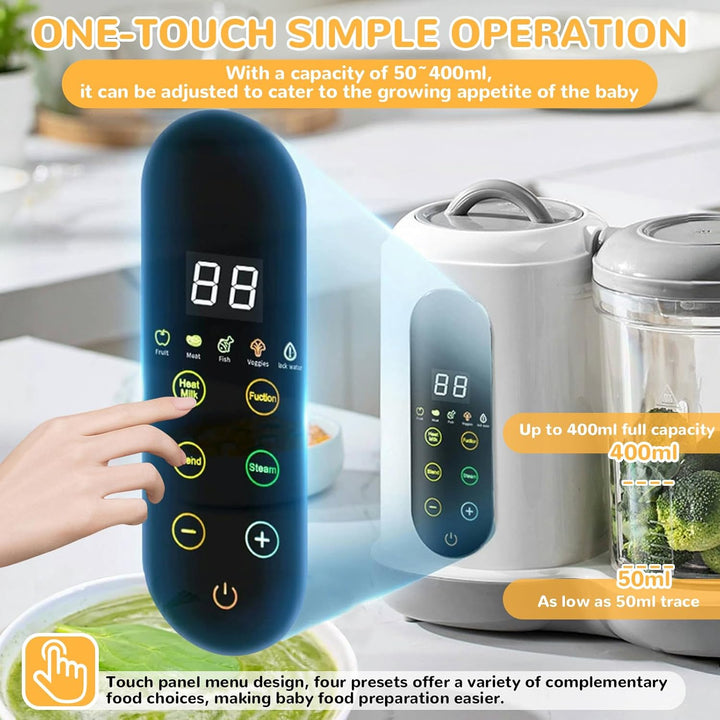 Babynahrungszubereiter, Babynahrungsprozessor, Eine Stufe Baby Food Maker Dampfgarer Mixen, Babybrei