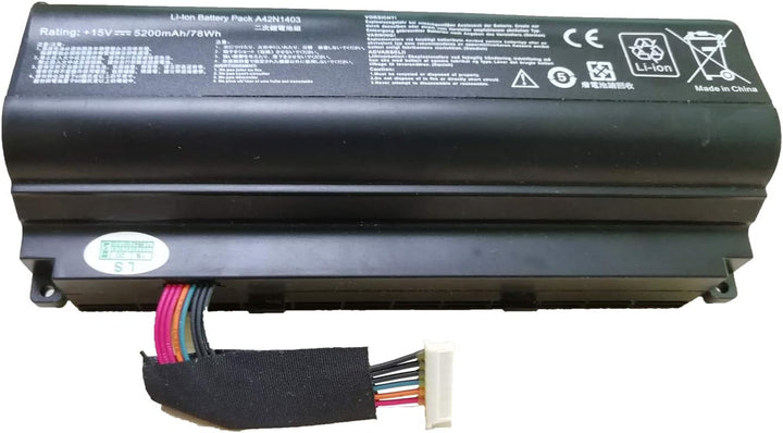 WYGUO A42N1403 Ersatzakku für ASUS ROG GFX71JY 17.3" GFX71JY4710 G751 G751J G751J-BHI7T25 Serie A42L