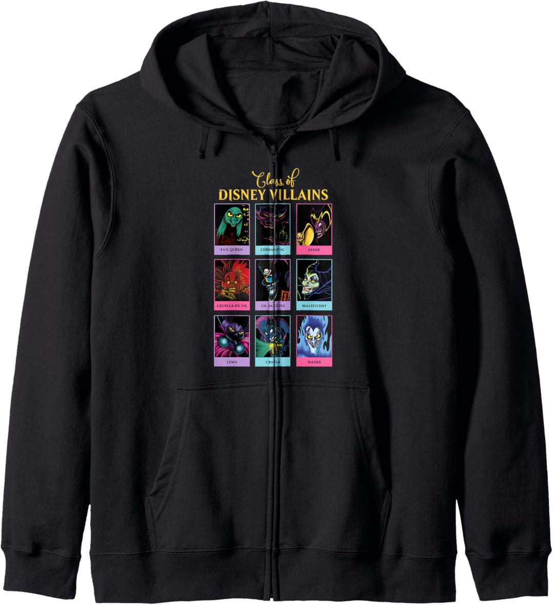Disney Villains Class Of Disney Villains Yearbook Kapuzenjacke