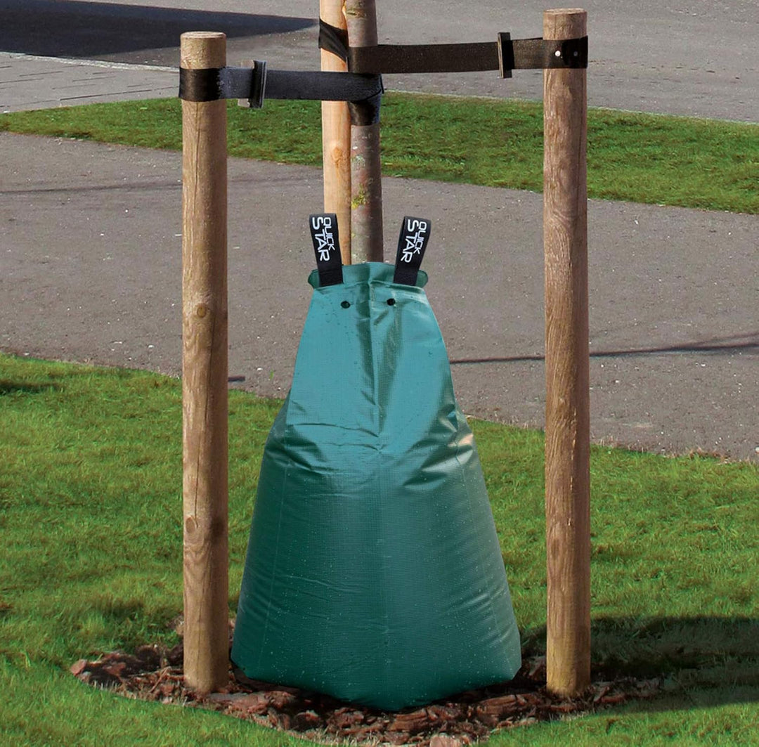 QUICK STAR 12 Stück Tree Bag 75L Baumbewässerungssack Tropfen Wasserbehälter Wassersack
