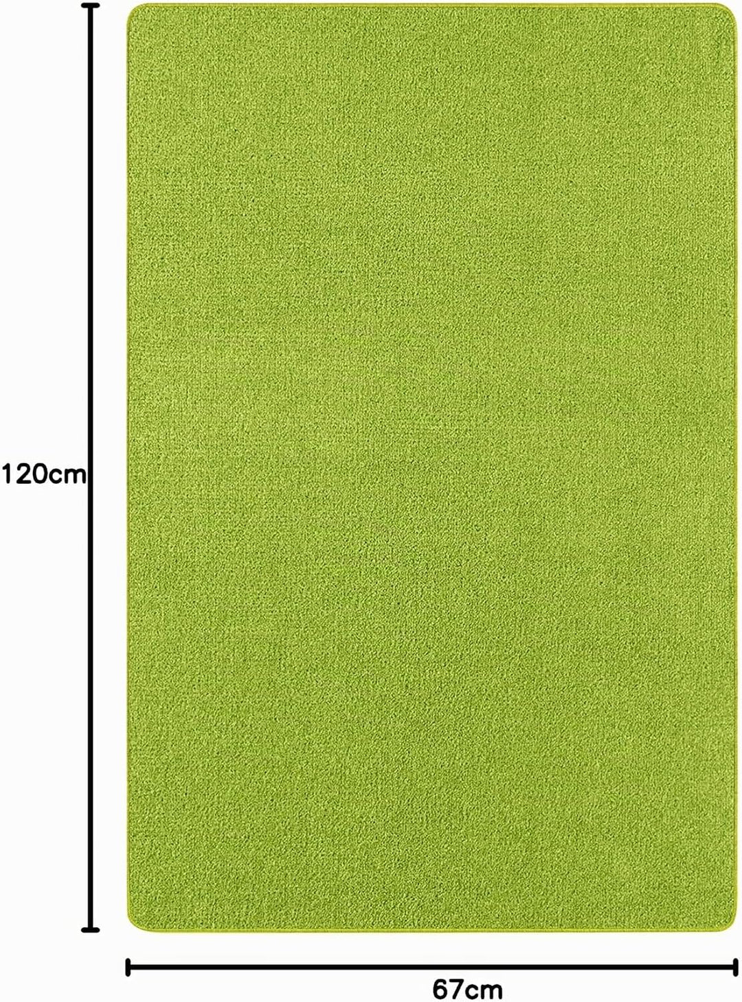 Hanse Home Nasty Läufer – Flauschiger Kurzflor Teppich Einfarbig Unifarben für Esszimmer, Wohnzimmer
