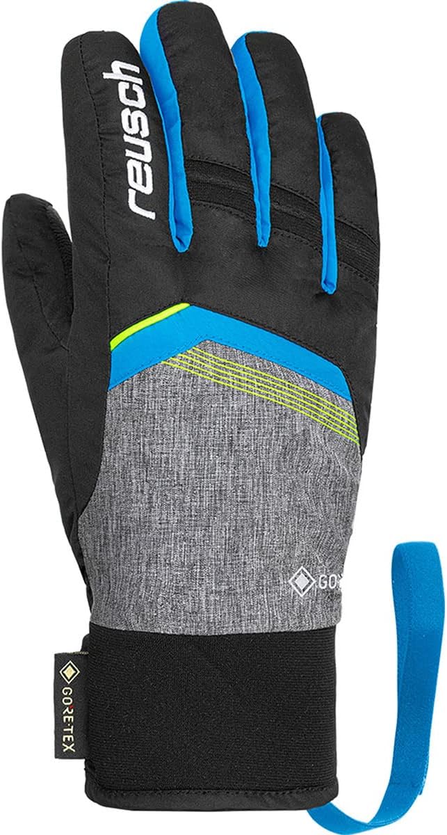 Reusch Jungen Bolt Gore-tex Junior Warmer, wasserdichter und atmungsaktiver Winterhandschuh 4 schwar