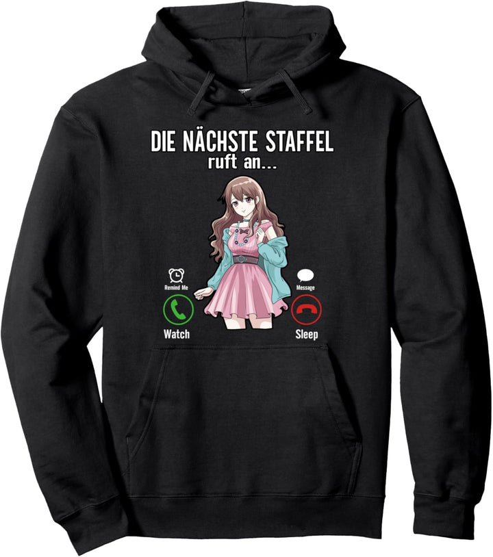 Anime Otaku Die nächste Staffel ruft an Manga Lustig Pullover Hoodie