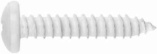 Index t814213ble – Schraube Gewinde Blechschrauben DIN 7981 Phillips Weiss lackiert 4,2 x 13