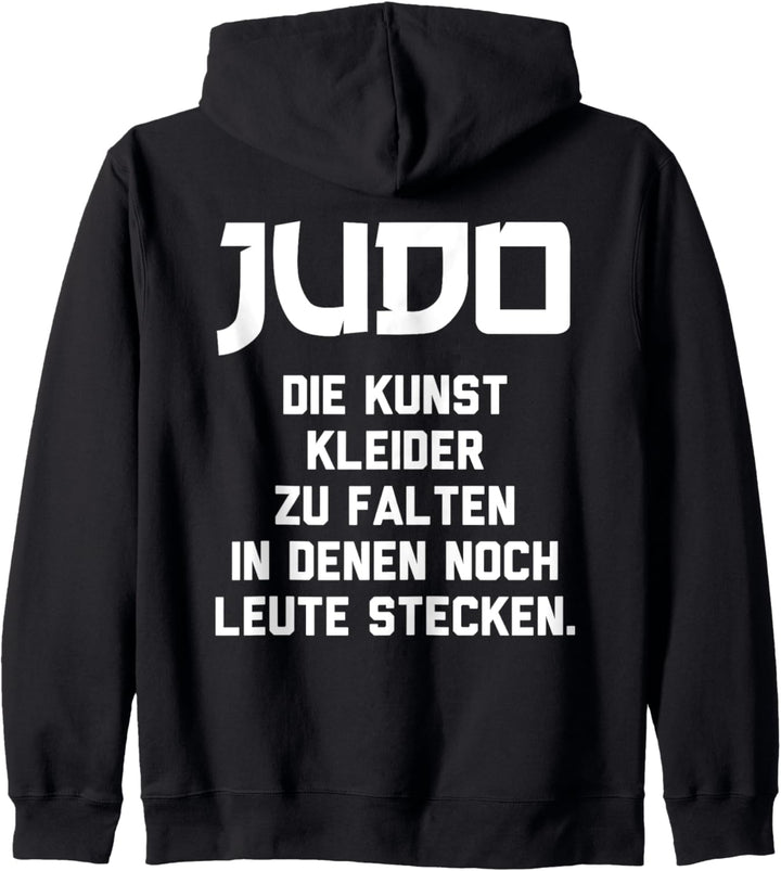 Die Kunst Kleider Zu Falten In Denen Noch Leute Stecken Judo Kapuzenjacke