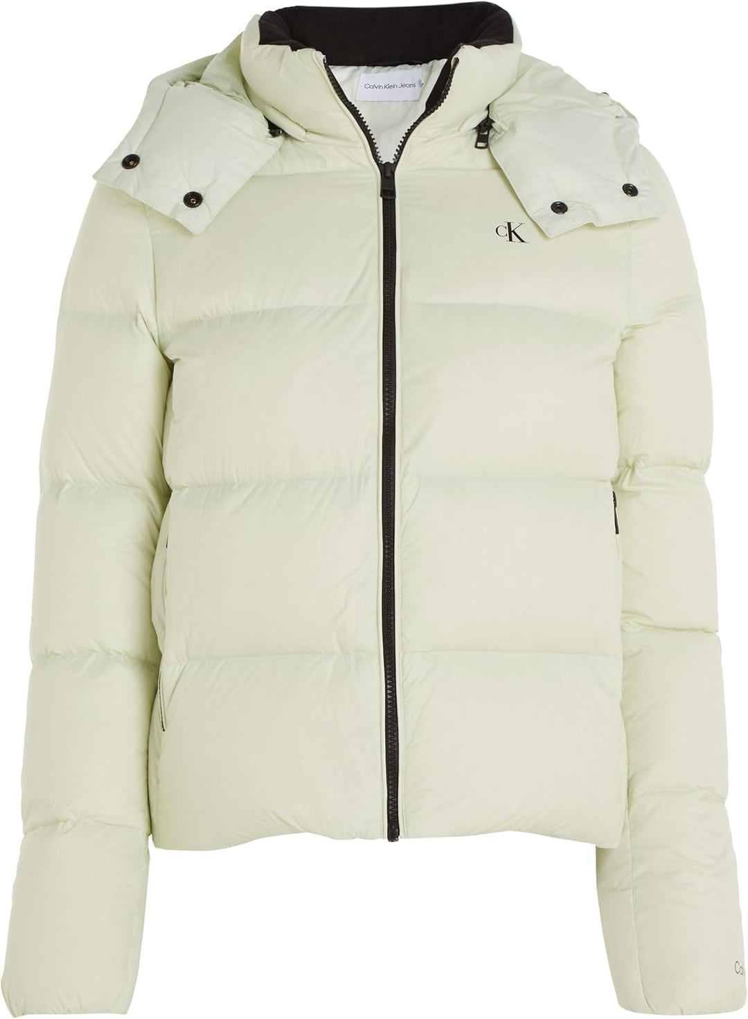 Calvin Klein Damen Daunenjacken, Grün (Canary Green)