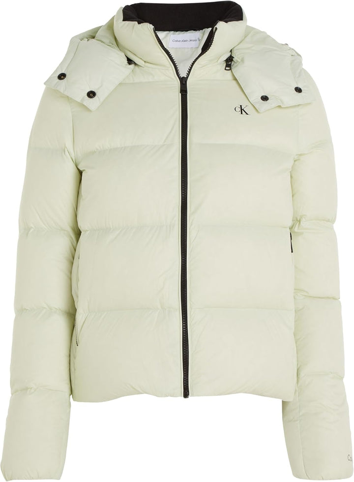 Calvin Klein Damen Daunenjacken, Grün (Canary Green)