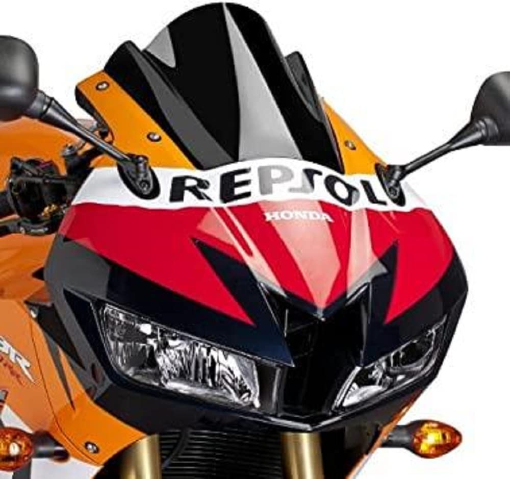 Puig 6478N Kuppel Racing Honda CBR600rr 13-14, Schwarz, Schwarz