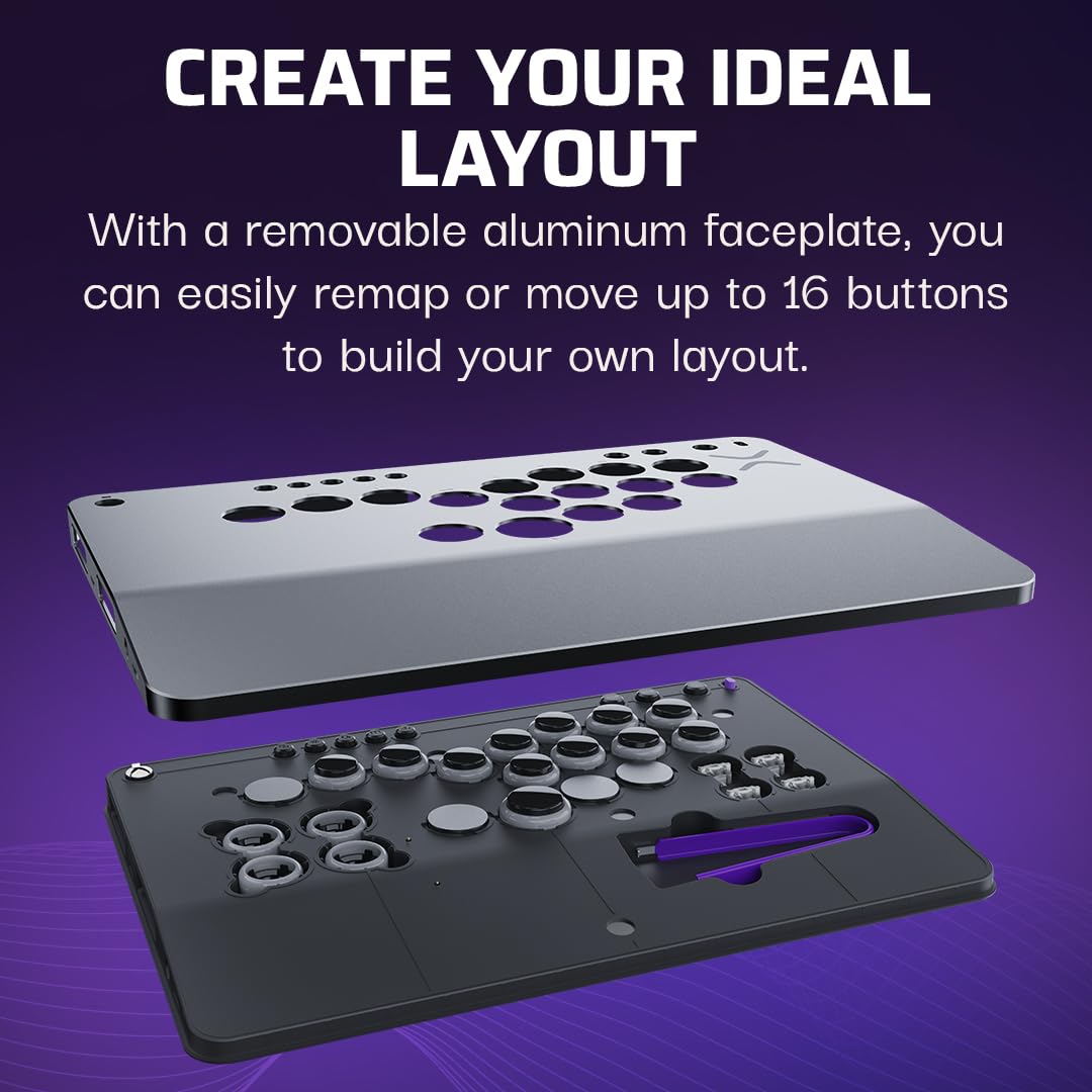 Turtle Beach Victrix Pro KO Leverless All Button Fight Stick, Officially Licensed for Xbox Series X|