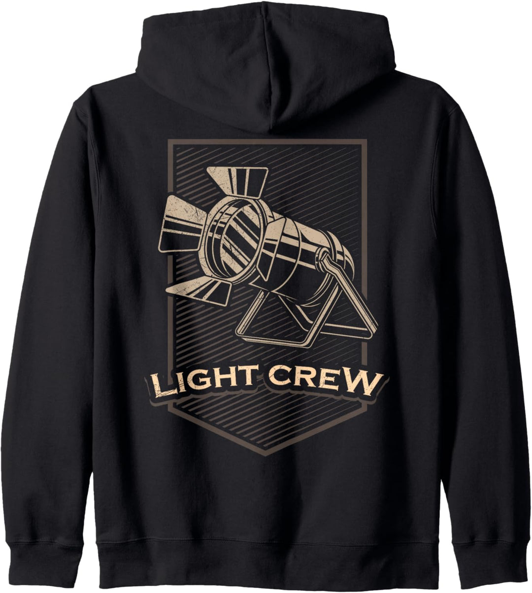 Lichttechnik LIGHT CREW Lichttechniker Veranstaltungstechnik Kapuzenjacke