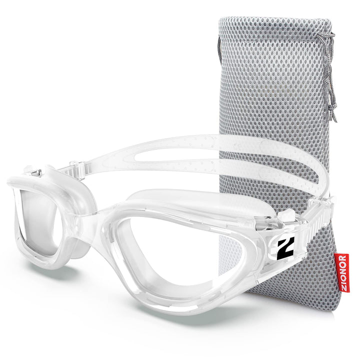 ZIONOR G1 - Polarisierte Schwimmbrille für Unisex und Erwachsene und Damen, beschlagfrei, 100% UV-Sc