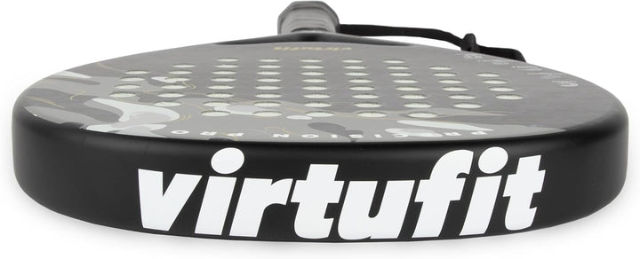 VirtuFit Hybrid Padelschläger Schwarz – Gold, Schwarz – Gold