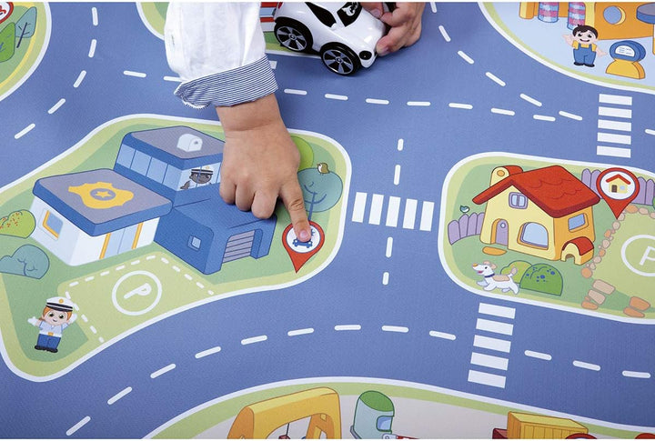 Chicco Elektronische City Spielmatte,Spielzeug für Kinder, Mehrfarbig, City Spielmatte